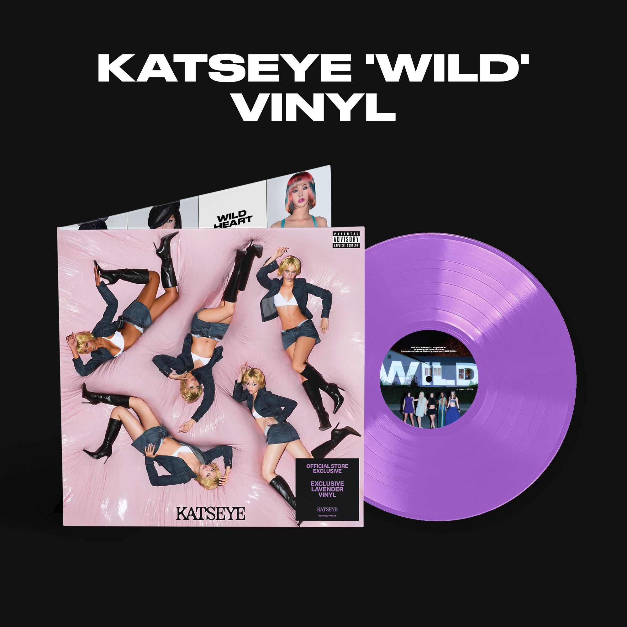 KATSEYE - WILD - Official Store Exclusive Vinyl