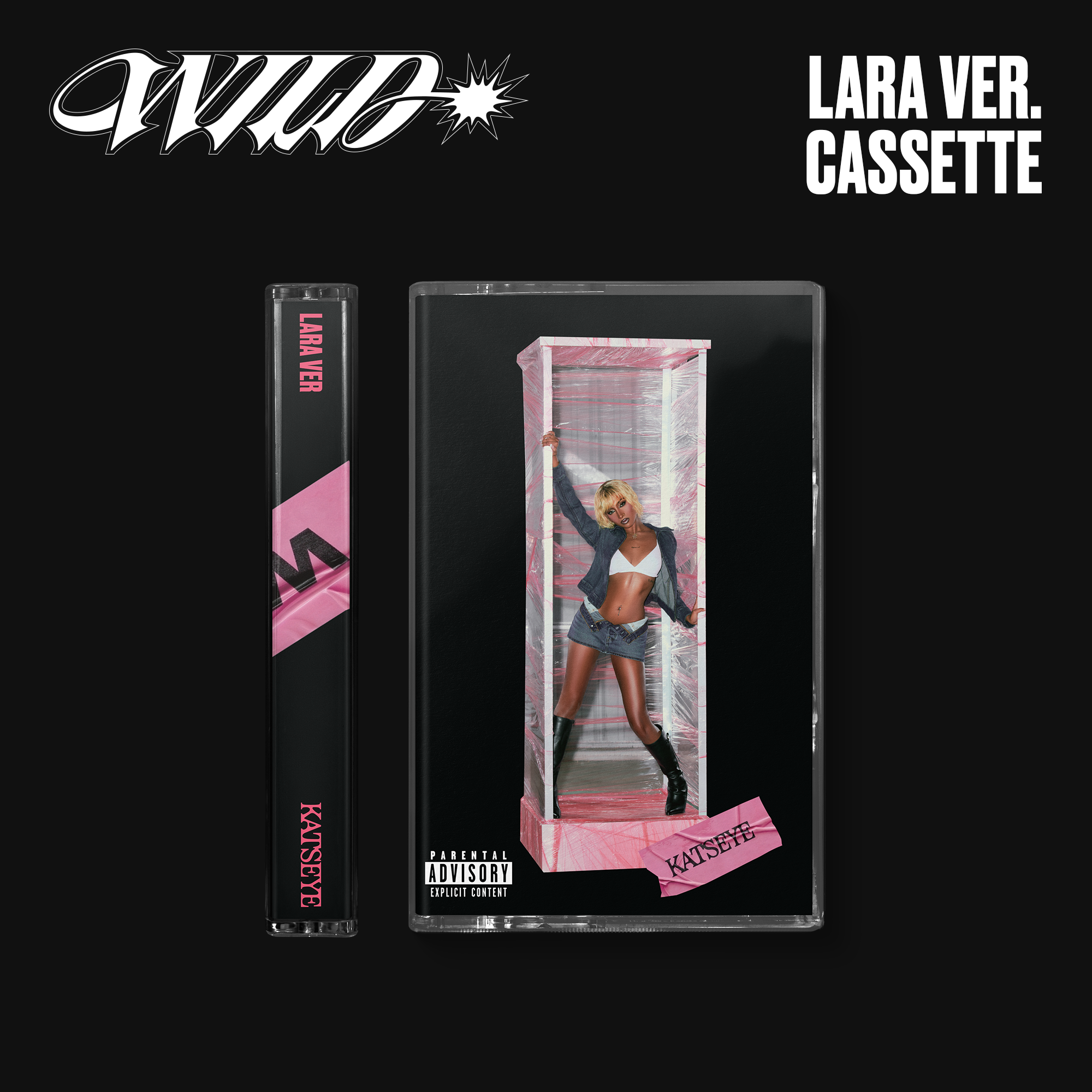 KATSEYE - WILD (Lara ver. UK Exclusive Cassette)