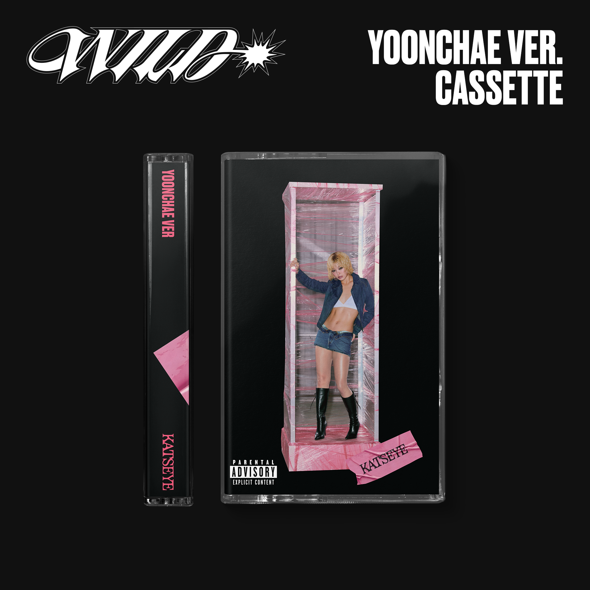 KATSEYE - WILD (Yoonchae ver. UK Exclusive Cassette)