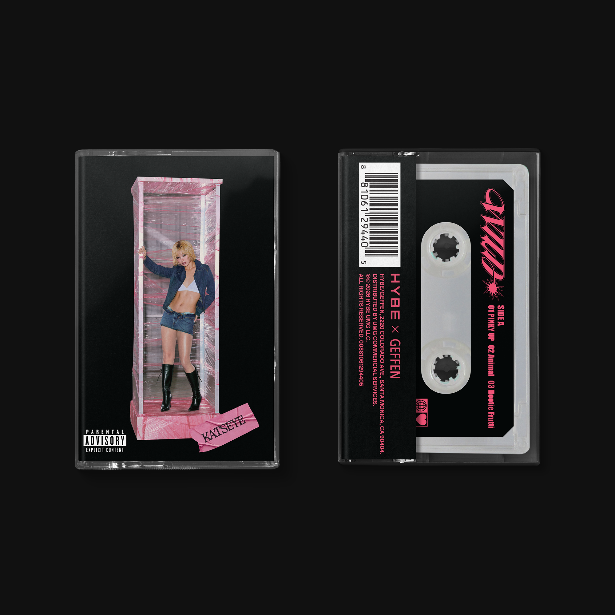 KATSEYE - WILD (Yoonchae ver. UK Exclusive Cassette)