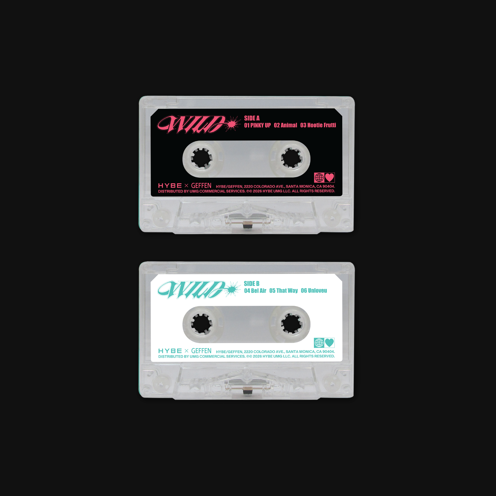 KATSEYE - WILD (Megan ver. UK Exclusive Cassette)