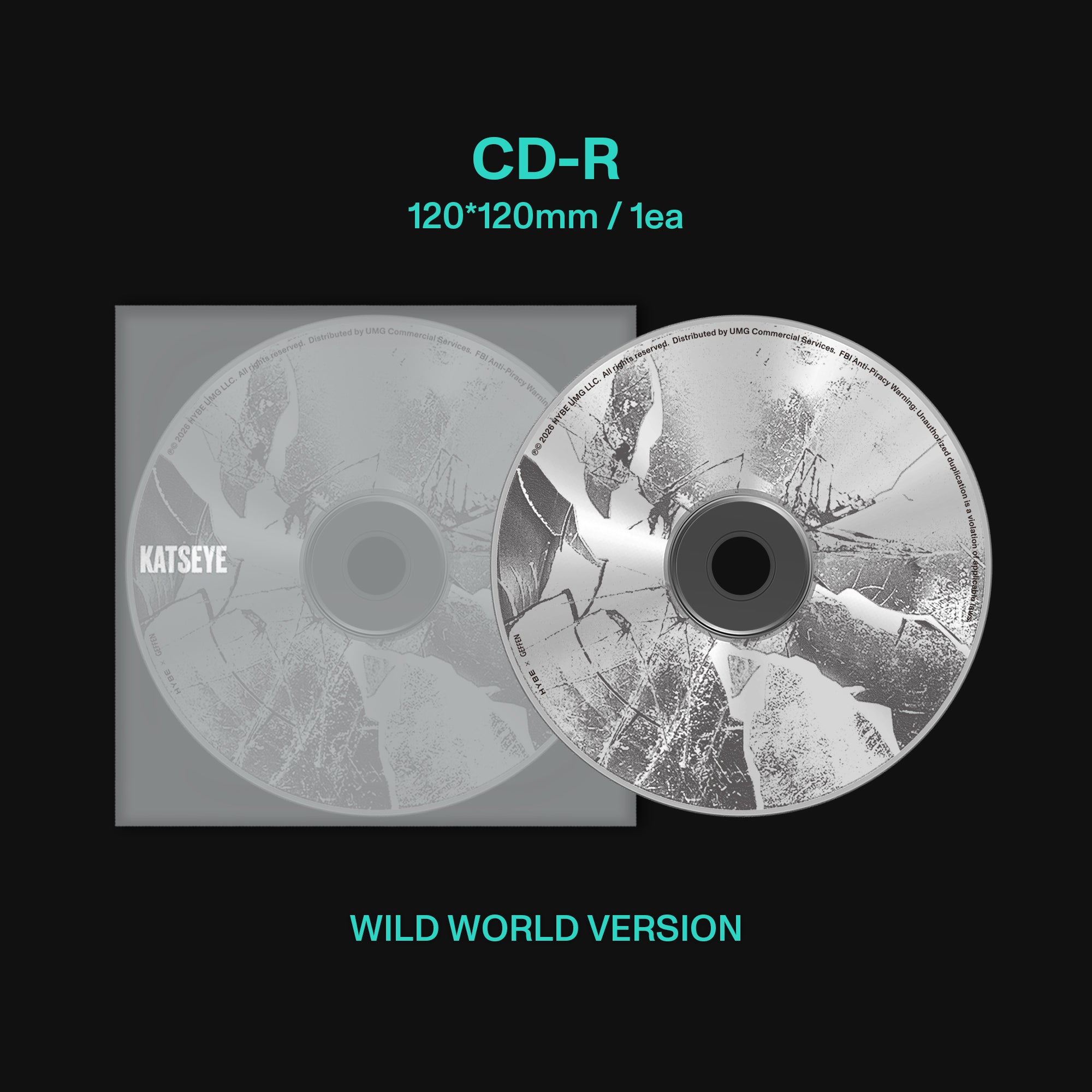 KATSEYE - WILD - Wild world ver. - Official Store Exclusive CD BOXSET