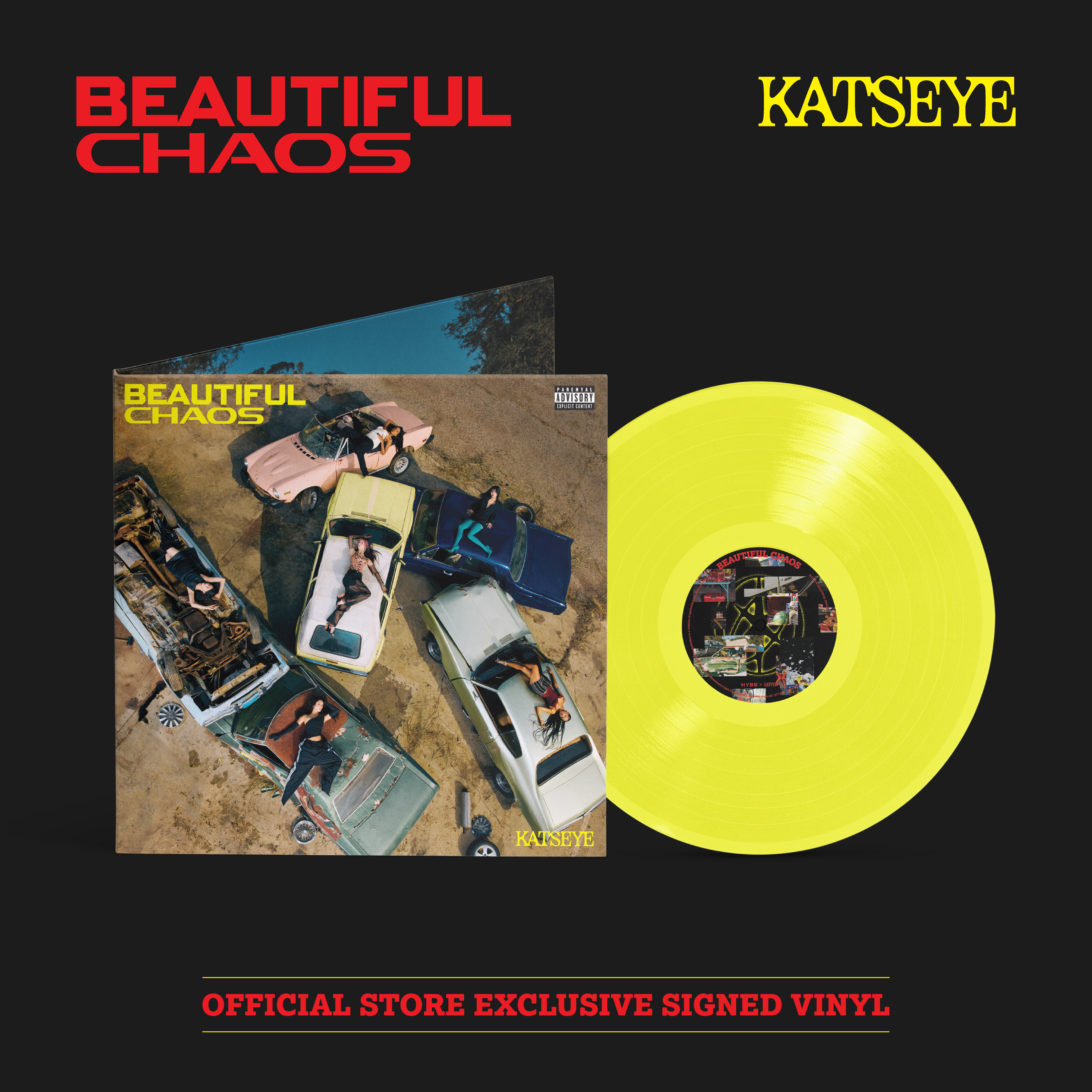 BEAUTIFUL CHAOS - Store Exclusive Vinyl + Signed Artcard
