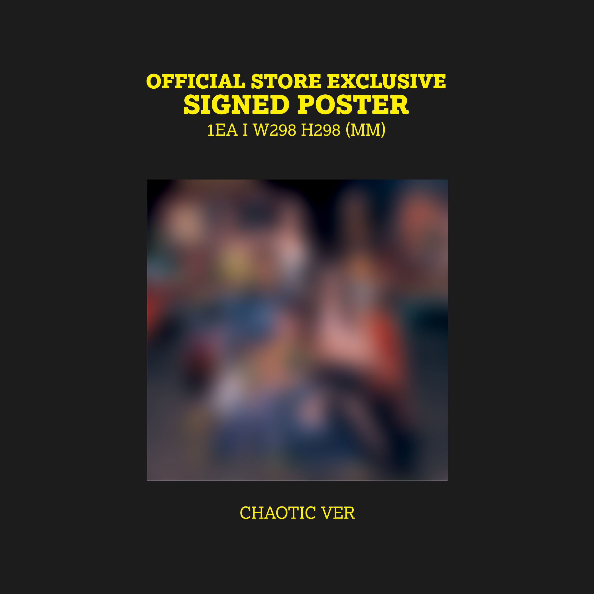 BEAUTIFUL CHAOS - Store Exclusive Vinyl + Signed Artcard