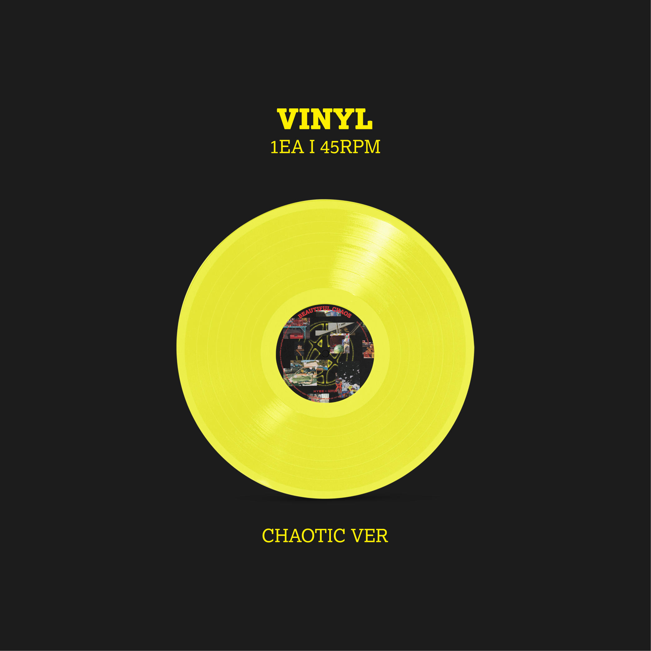 BEAUTIFUL CHAOS - Store Exclusive Vinyl + Signed Artcard