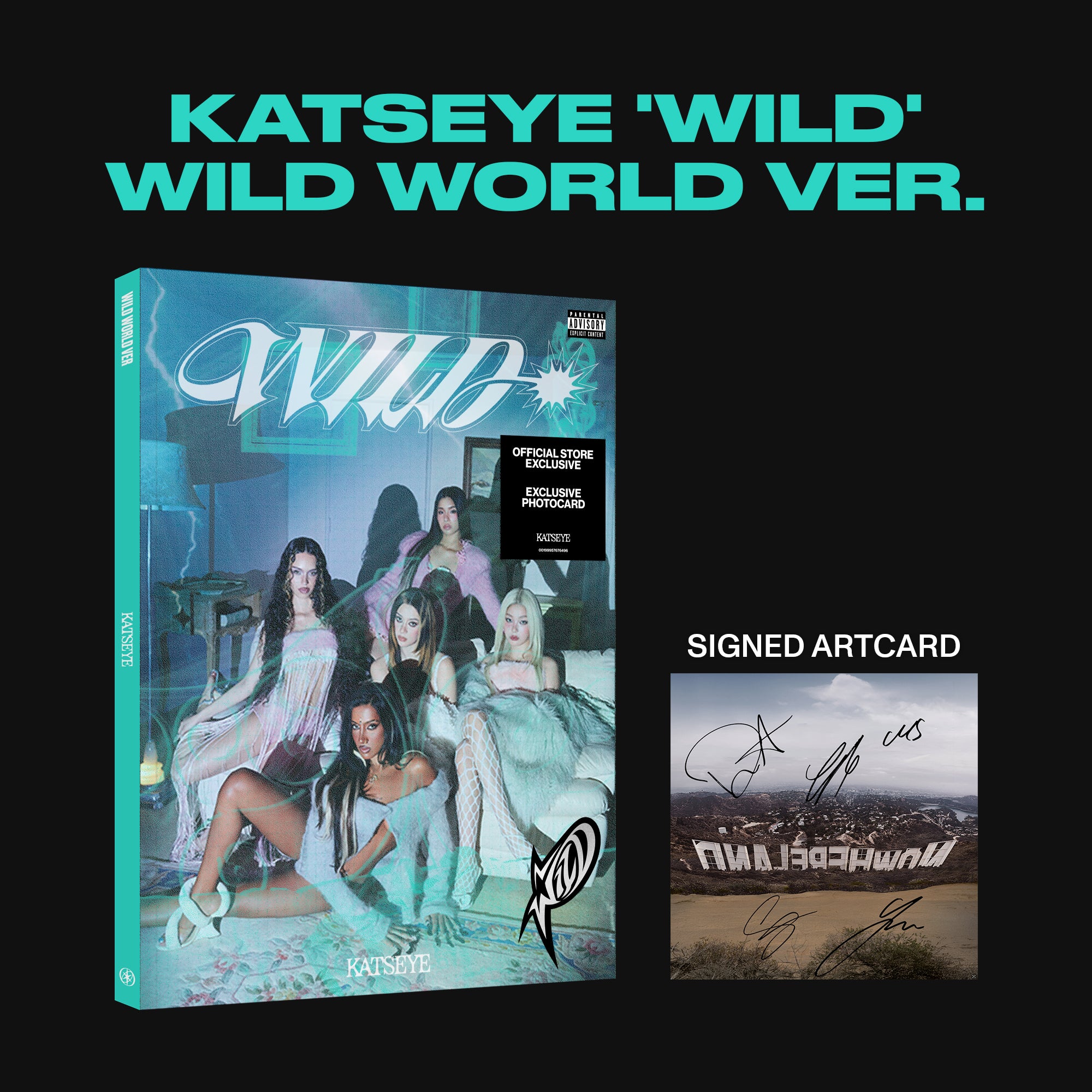 WILD - Wild world ver. CD BOXSET + Signed Art Card