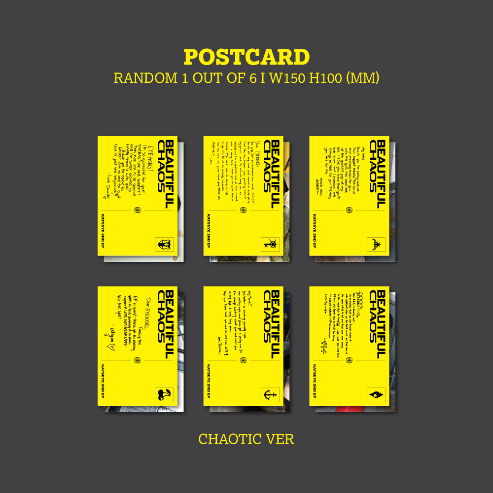 BEAUTIFUL CHAOS (Chaotic Ver.) - Katseye UK