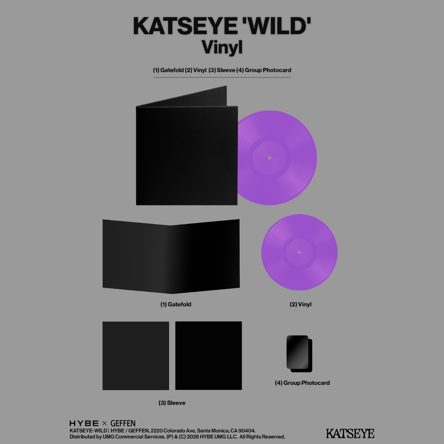 KATSEYE - WILD - Official Store Exclusive Vinyl