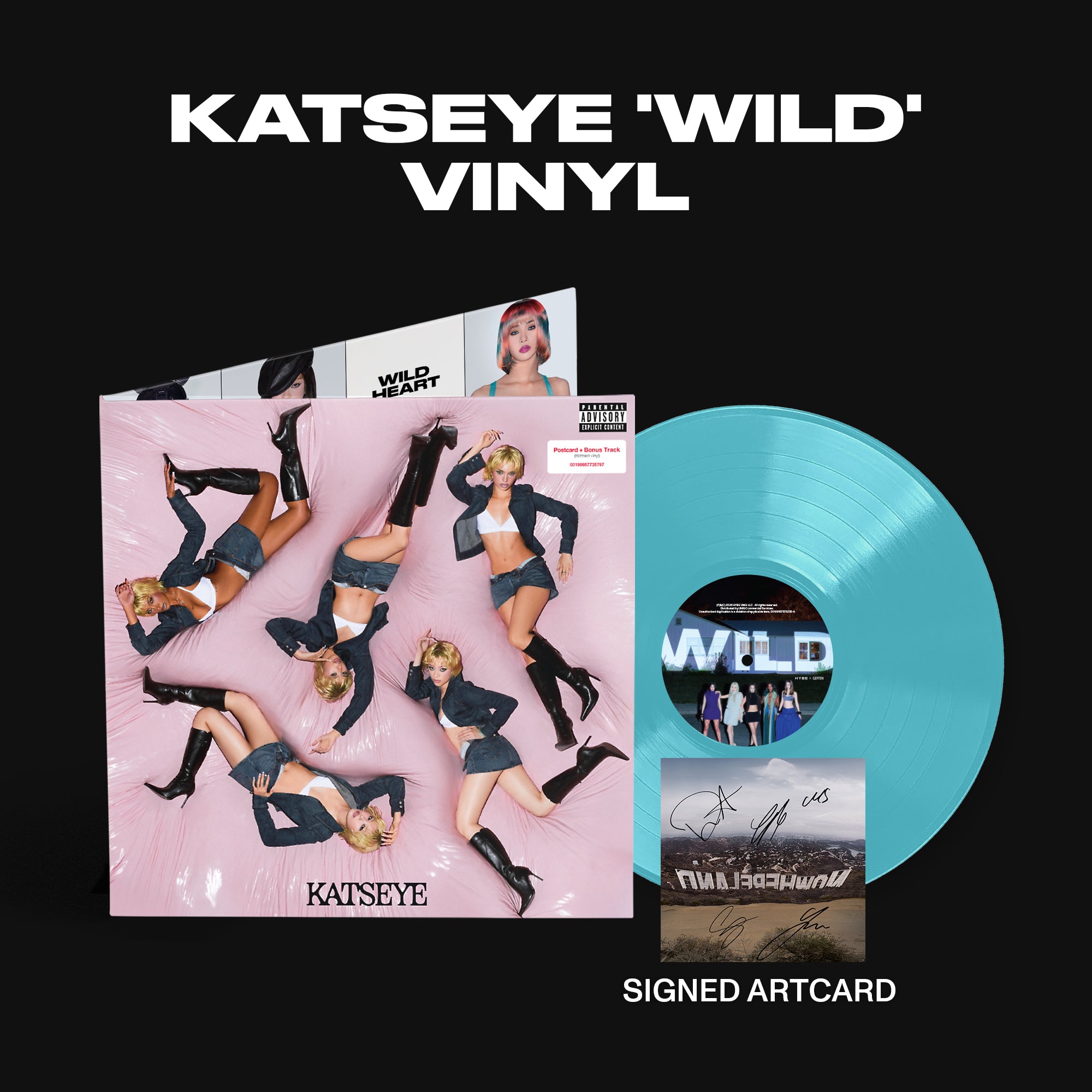 WILD Vinyl + Signed Art Card