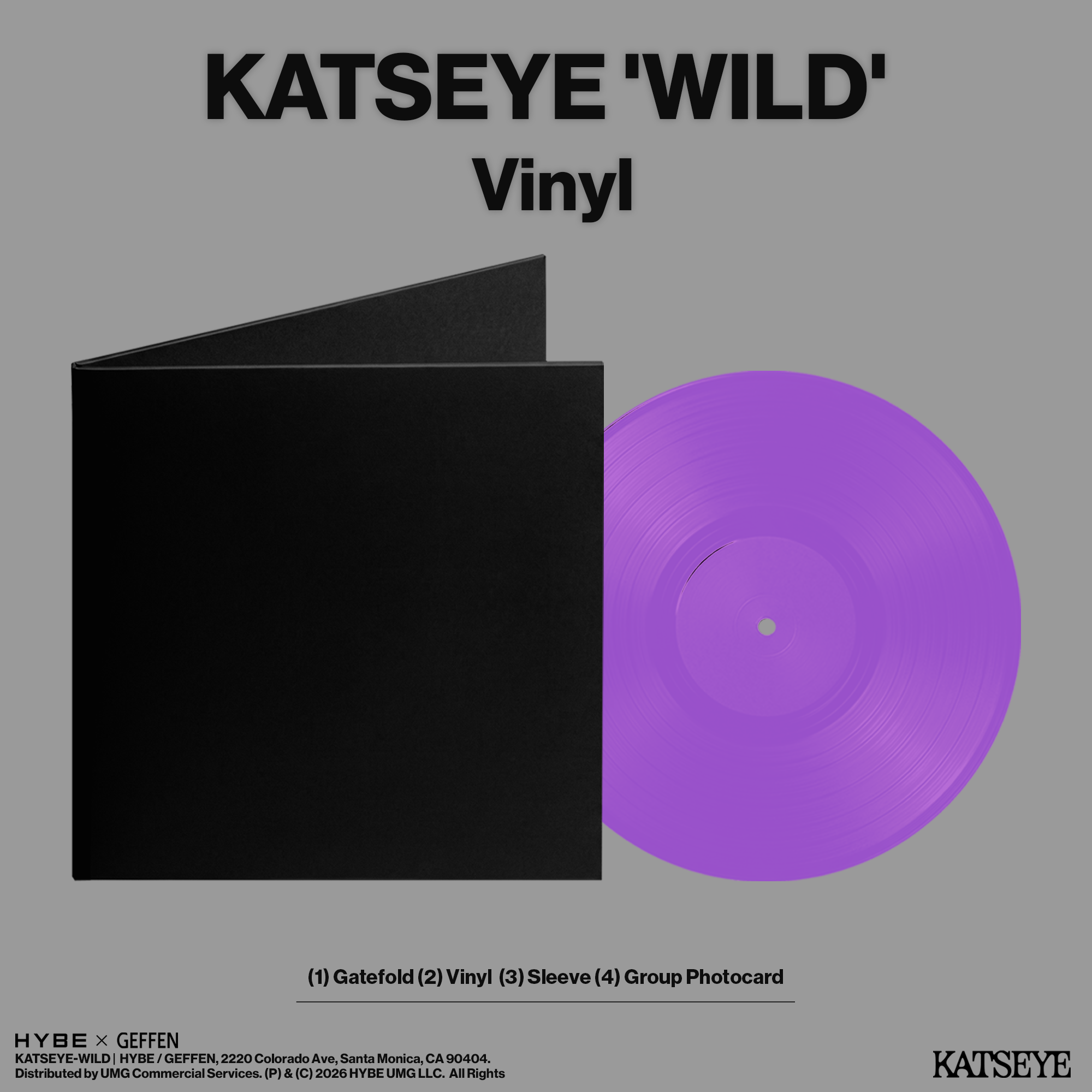 KATSEYE - WILD - Official Store Exclusive Vinyl
